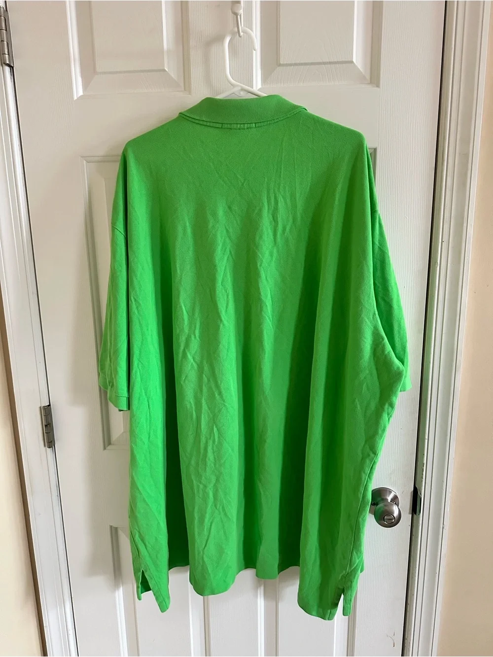 Polo Ralph Lauren Men’s Green Polo Shirt Big & Tall 4XLT Pink Pony